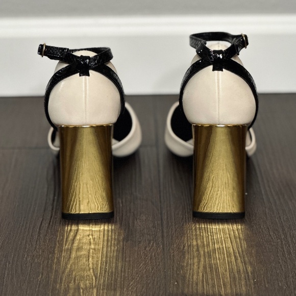 ✨ Worthington Lambert Women’s Pointed Closed Toe Flared Heel Pumps ✨ Size 6.5 - Picture 9 of 11